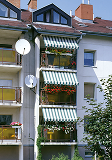Markizy balkonowe